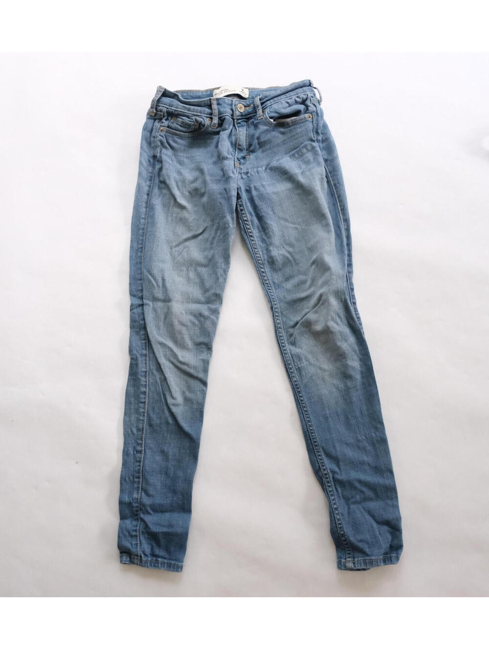 Abercrombie & Fitch Super Skinny Jeans Women Size 2SR Low Rise W26 L29